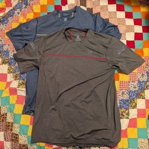 Two (2) Salomon Shirts, men's Medium
